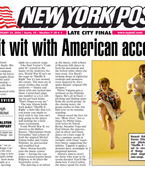 Brit wit with American accent