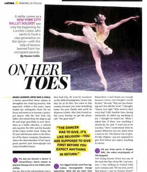 On Her Toes