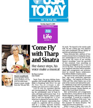 ‘Come Fly’ with Tharp and Sinatra