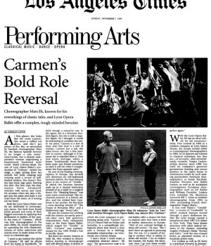 Carmen’s Bold Role Reversal