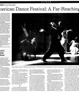 American Dance Festival: A Far-Reaching Beacon