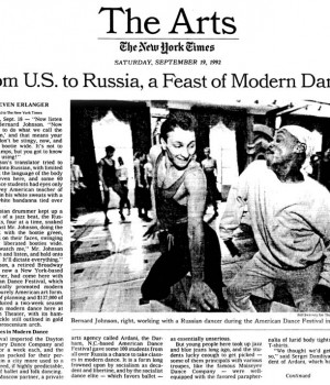 From U.S. to Russia, a Feast of Modern Dance