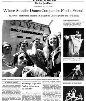 Where Smaller Dance Companies Find a Friend
