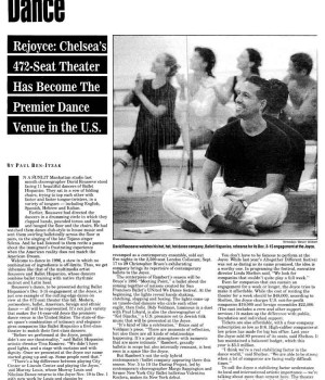 Rejoyce: Chelsea’s 472-Seat Theater Has Become The Premier Dance Venue in the U.S.
