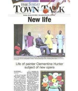Life of painter Clementine Hunter subject of new opera