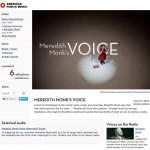 meredith monk's voice