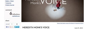 meredith monk's voice