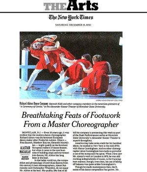 Breathtaking Feats of Footwork From a Master Choreographer