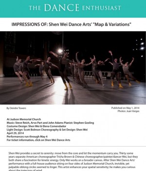 http://www.dance-enthusiast.com/features/view/Shen-Wei-Map-Variations-Judson