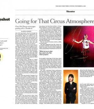 Going for That Circus Atmosphere