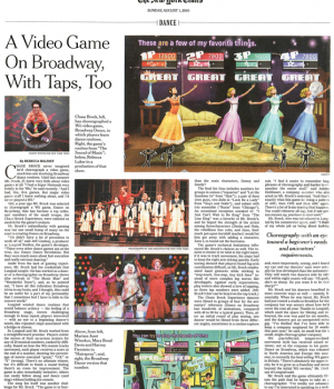 A Video Game On Broadway, With Taps, Too