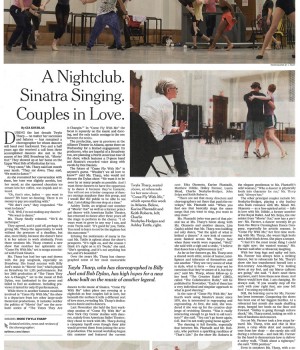 A Nightclub Sinatra Singing Couples in Love