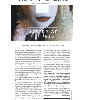Master of Puppets, Theodora Skipitares Toys with Prometheus