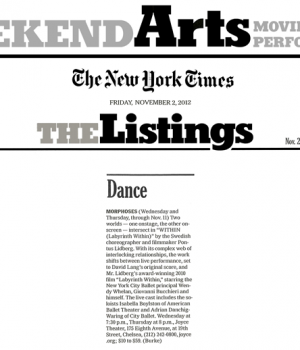 The Listings: Morphoses