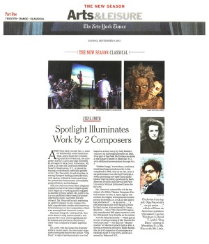 Spotlight Illuminates Work By 2 Composers