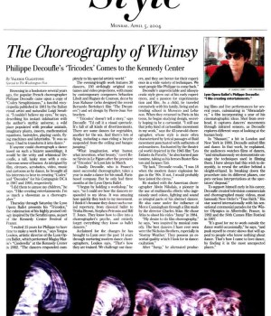 The Choreography of Whimsy