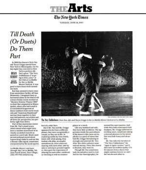 Till Death (or Duets) Do Them Part