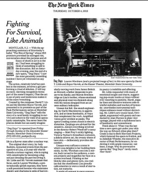 Fighting For Survival, Like Animals